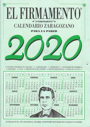 CALENDARIO ZARAGOZANO 2020