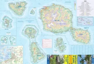 TAHITI & COOK ISLANDS 1:50.000 TO 1:100.000 -ITMB