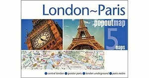 LONDON-PARIS, POPOUT MAP