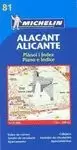 ALICANTE PLANO 1/10 000 N 81
