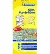 ALLIER, PUY DOME MAPA 1/150000 N 326