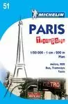PARIS TRANSPORTS PLANO PLEGADO