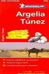 ARGELIA TUNEZ MAPA 1:1.000.000 2012 Nº 743