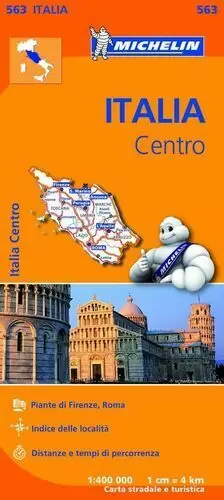 ITALIA CENTRO MAPA 1:400.000 N 563