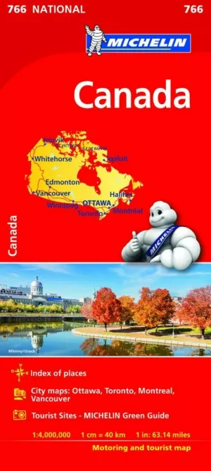 MAPA NATIONAL CANADA