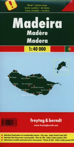 MADEIRA, MAPA 1/40.000 (F&B)