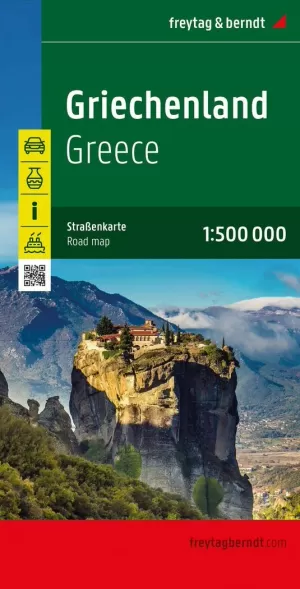 GRECIA, MAPA 1:500.000