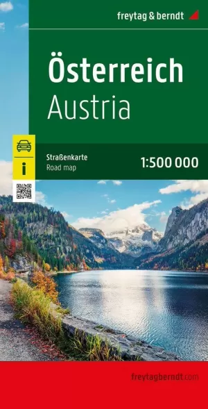 AUSTRIA, MAPA  1:500.000
