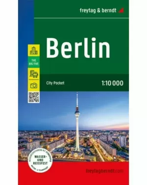 BERLÍN, PLANO 1:10.000 CITY POCKET PLASTIFICADO