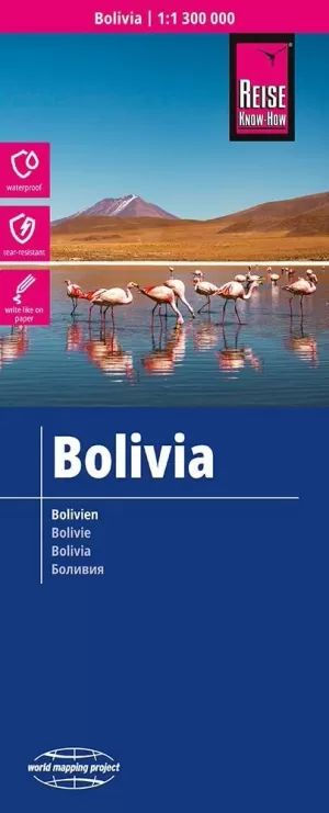 BOLIVIA MAPA 1/1,300,000