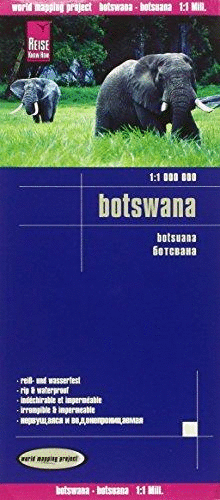 BOTSWANA , MAPA REISE 1/1,000,000