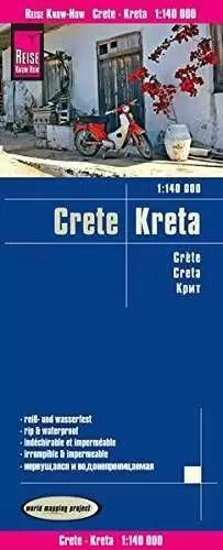 CRETA, MAPA 1:140.000 IMPERMEABLE