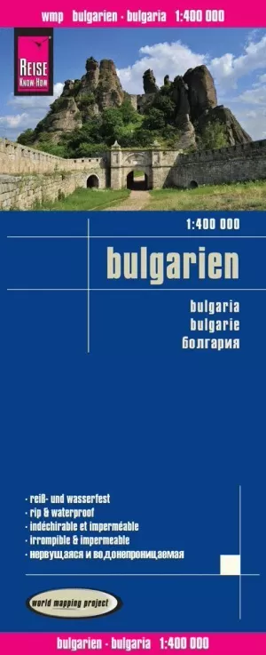 BULGARIA , MAPA REISE 2015  1/400, 000