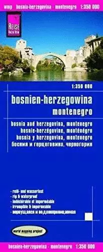 BOSNIA Y HERZEGOVINA, MONTENEGRO *MAPA REISE