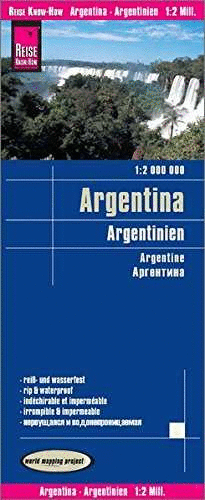 ARGENTINA, MAPA 1/2M. (REISE)