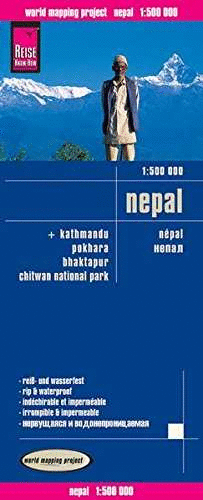 NEPAL, MAPA 1/500.000 (REISE)