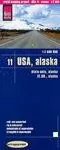 USA 11: ALASKA 1:2.000.000 MAPA DE CARRETERAS IMPERMEABLE
