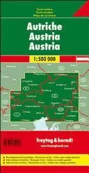 AUSTRIA MAPA 1:500,000