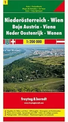 AUSTRIA NORESTE, MAPA 1:200000