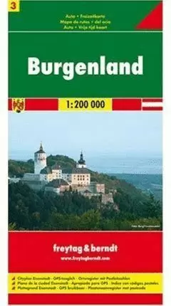 MAPA BURGELAND (AUSTRIA) 1:200000