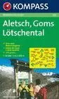 ALESTSCH-GOMS-LOTSCHENTAL MAPA 1:50.000 Nº 122
