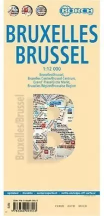 BRUSELAS, PLANO BORCH MAP