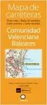 COMUNIDAD VALENCIANA Y BALEARES MAPA 1/300.000