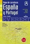 ESPAÑA Y PORTUGAL, MAPA DE CARR. 1:1.100.000 ESP (
