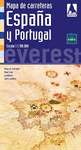 ESPAÑA Y PORTUGAL MAPA DE CARRETERAS 1:1.100.000