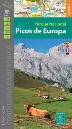 PICOS DE EUROPA, MAPA 1:50.000 -ALPINA