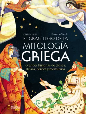 EL GRAN LIBRO DE LA MITOLOGIA GRIEGA    (8-10 AÑOS)