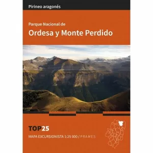 ORDESA Y MONTEPERDIDO, MAPA 1/25,000