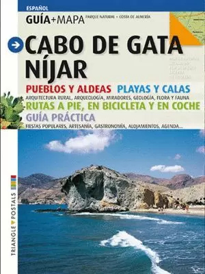 CABO DE GATA, NIJAR, GUIA MAPA ESPAÑOL (TRIANGLE)