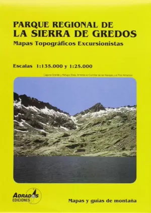 GREDOS. MAPA 1/135000 Y 1/25000/ADR