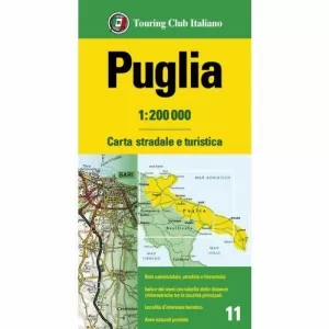 APULIA / PUGLIA, MAPA 1:200.000