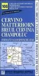 CERVINO/BREUIL MAPA 1/25.000 (IGC)
