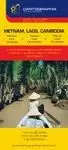 VIETNAM, LAOS, CAMBOYA, MAPA 1:2.000.000 (CARTOGRAPHIA)