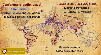 Rubén Arnal -Primer valenciano en visitar todos los países del mundo